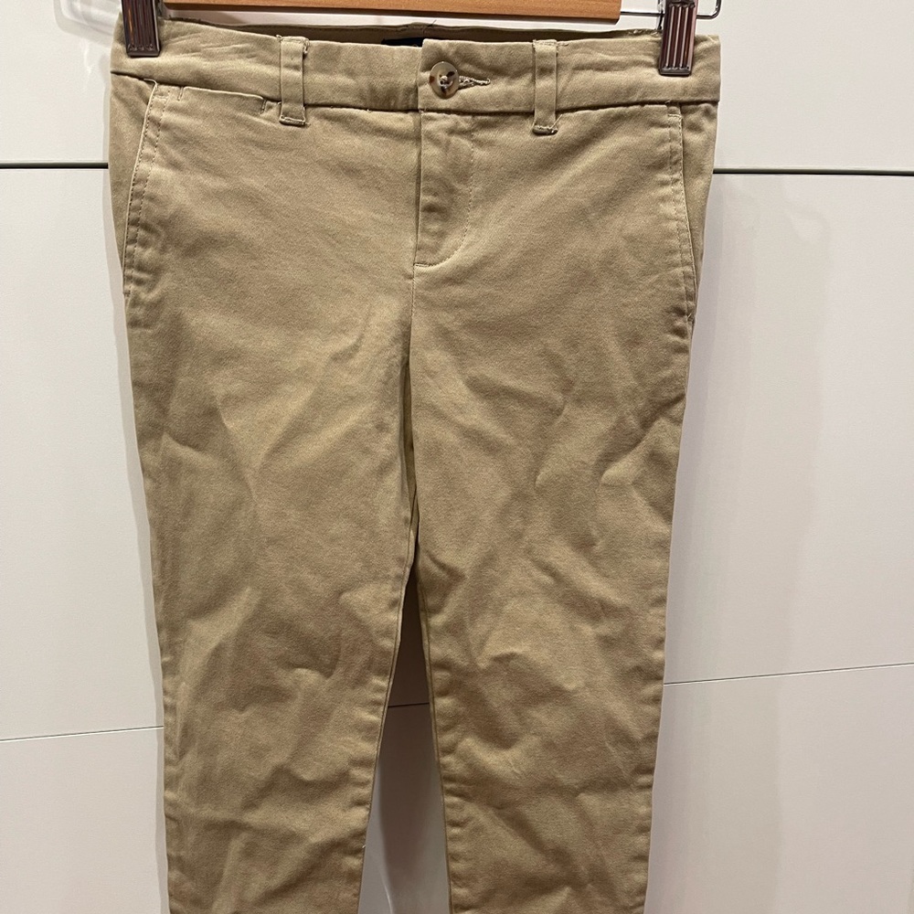 Ralph Lauren Polo Khaki pants 6x girls flat front